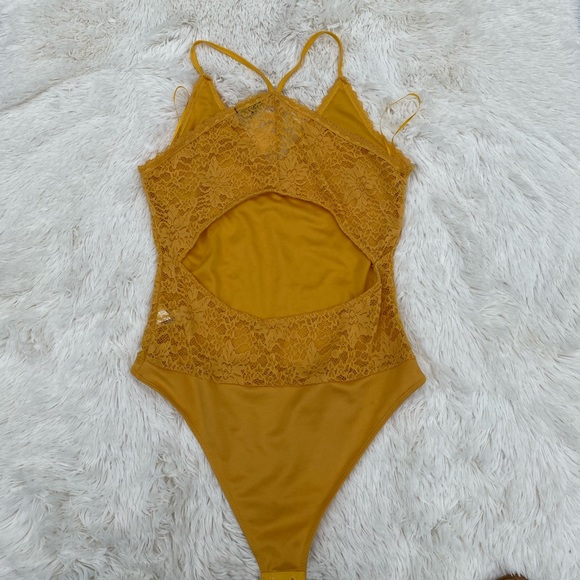 Ambiance Yellow Bodysuit - Picture 7 of 13